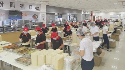 5000+份盒飯出品，華逸府為重大活動提供應急供餐保障